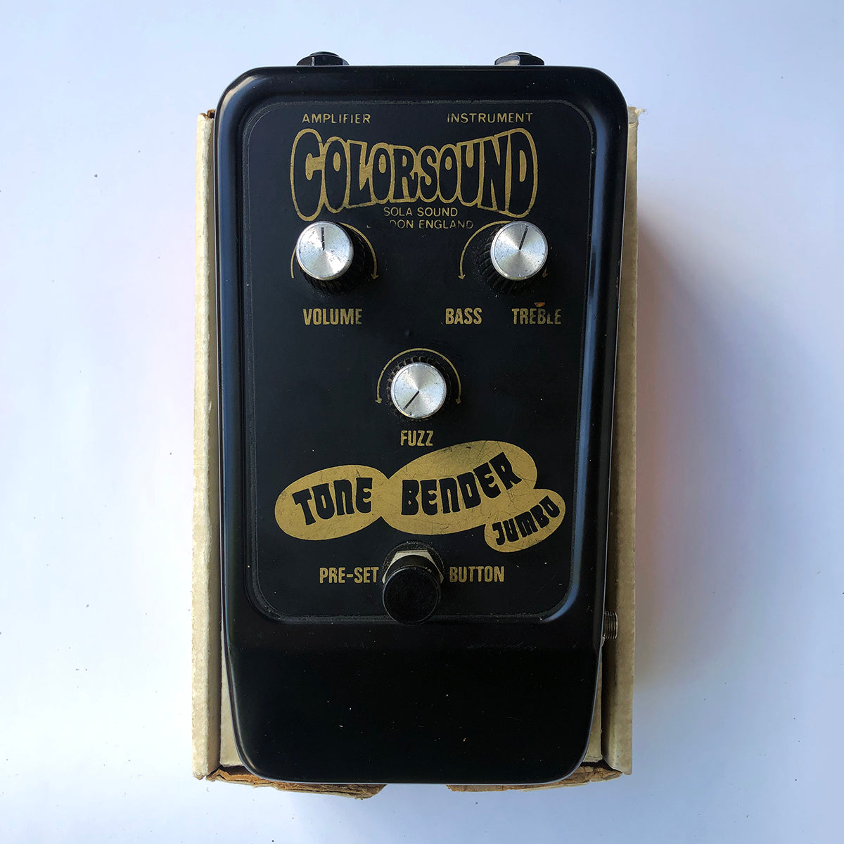 Colorsound Jumbo Tone Bender – Catalinbread Effects