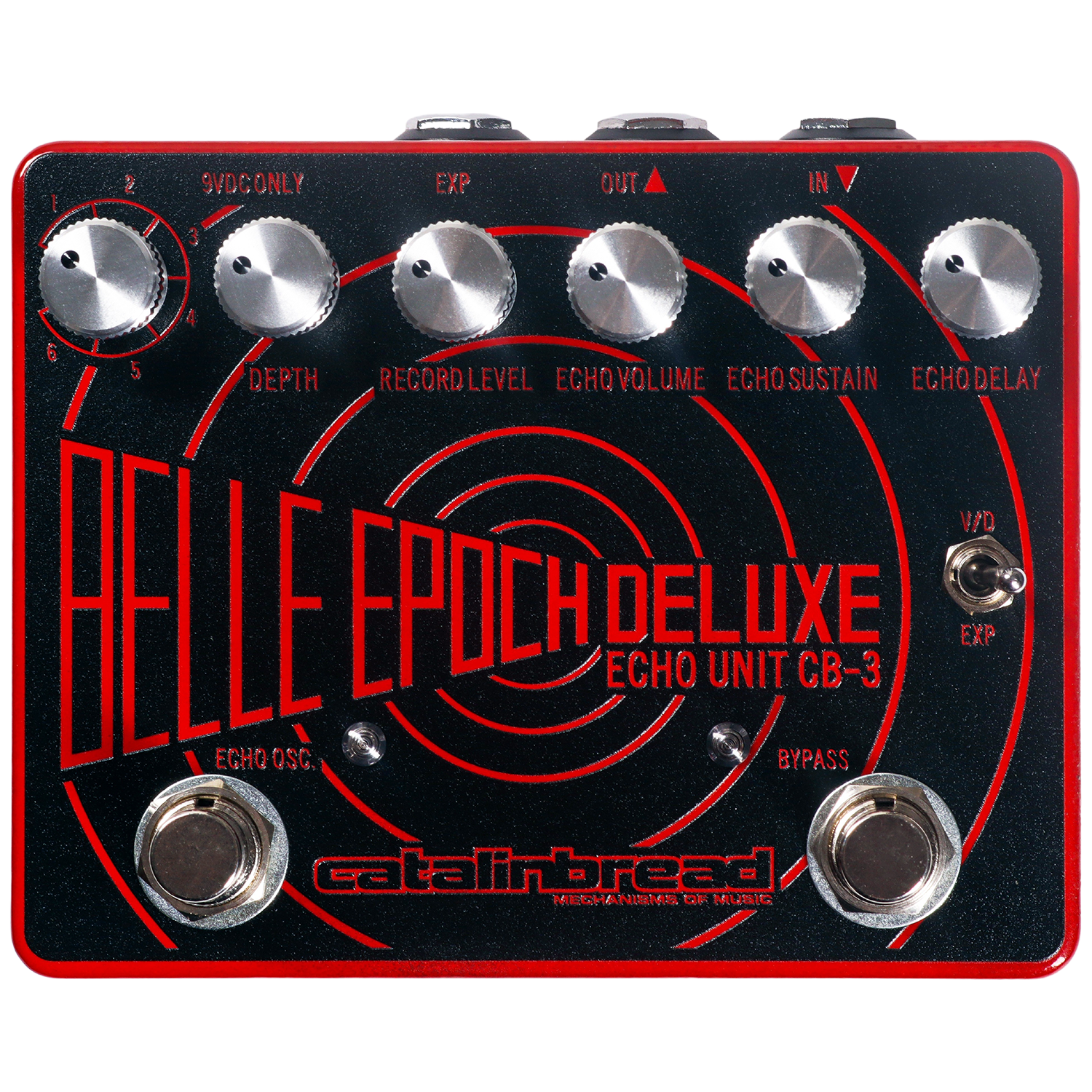 ギター Catalinbread BELLE EPOCH DELUXE Belle Epoch Deluxe (Red) – Catalinbread Effects