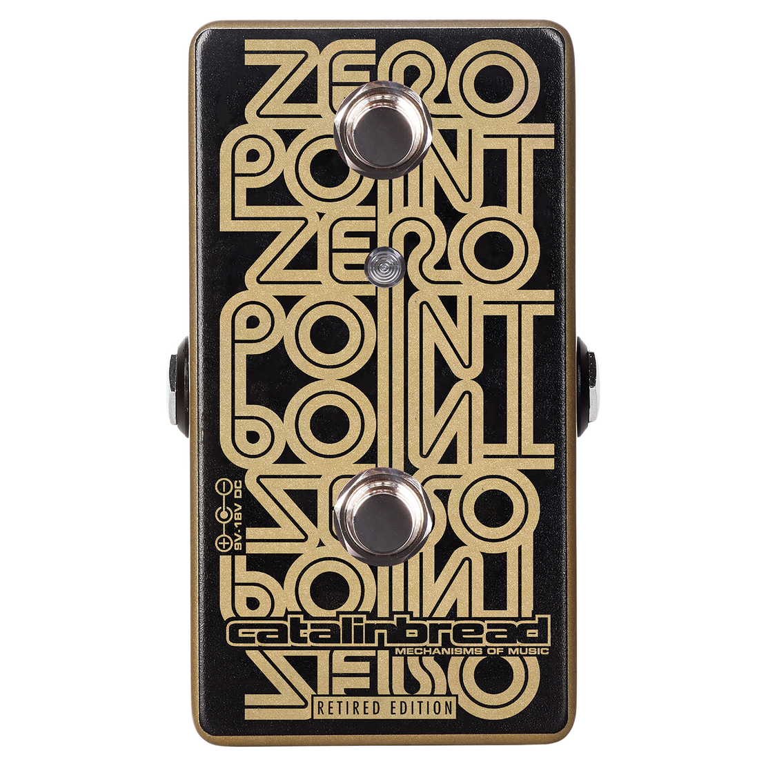 Zero Point Flanger (Limited Edition Gold) – Catalinbread Effects Zero Point Flanger (Limited Edition Gold) – Catalinbread Effects