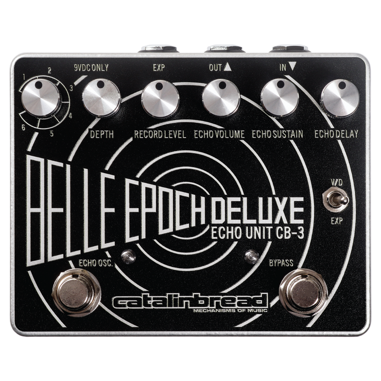 新品/Catalinbread BelleEpoch Deluxe高品位ディレイ Belle Epoch Deluxe (Black and Silver) – Catalinbread Effects