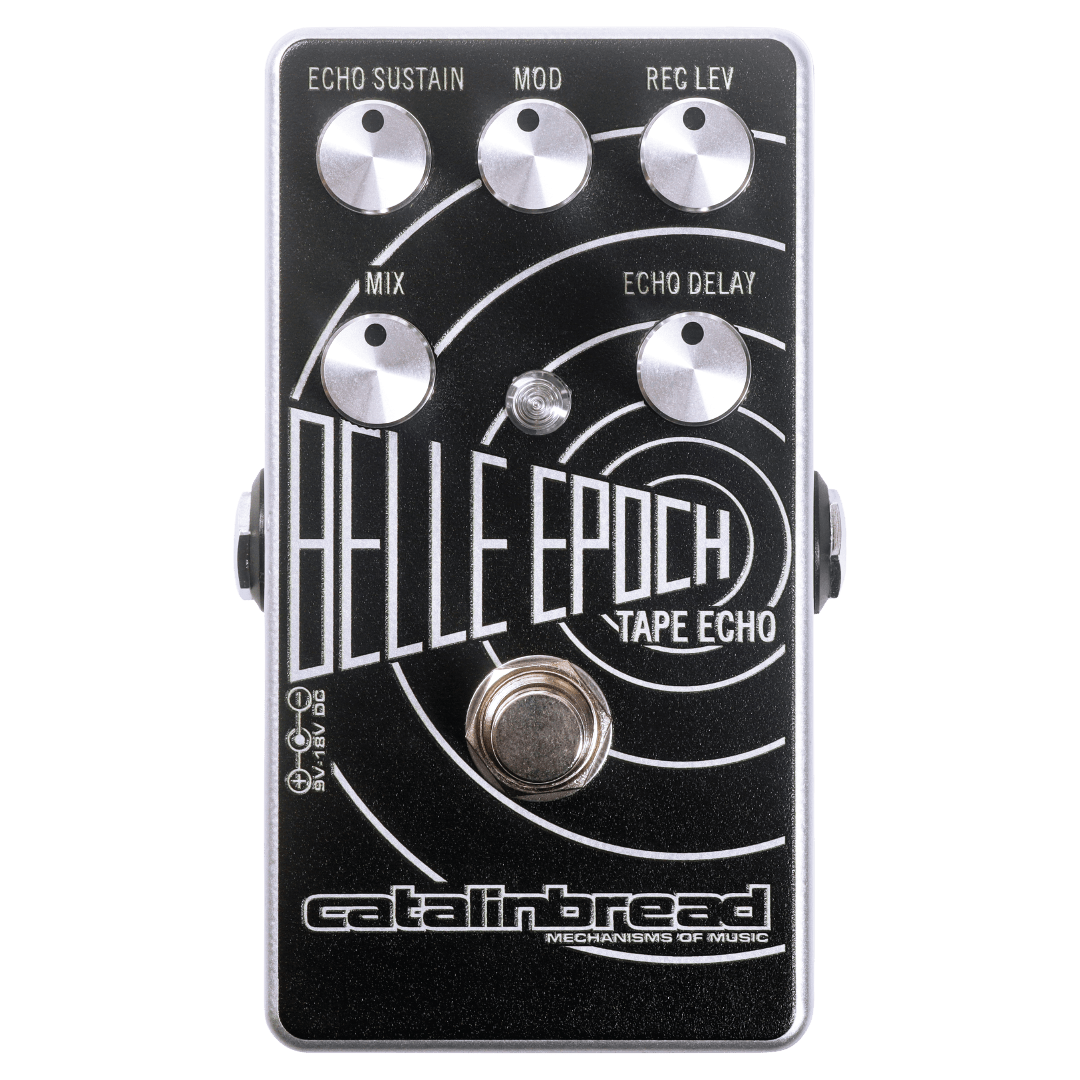 Catalinbread Belle Epoch ベルエポック テープエコー Belle Epoch (Black and Silver) – Catalinbread Effects