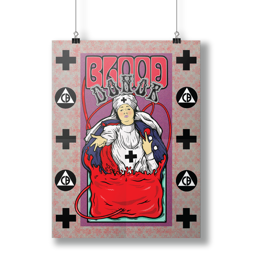 Blood Donor Poster – Catalinbread Effects Blood Donor Poster – Catalinbread Effects