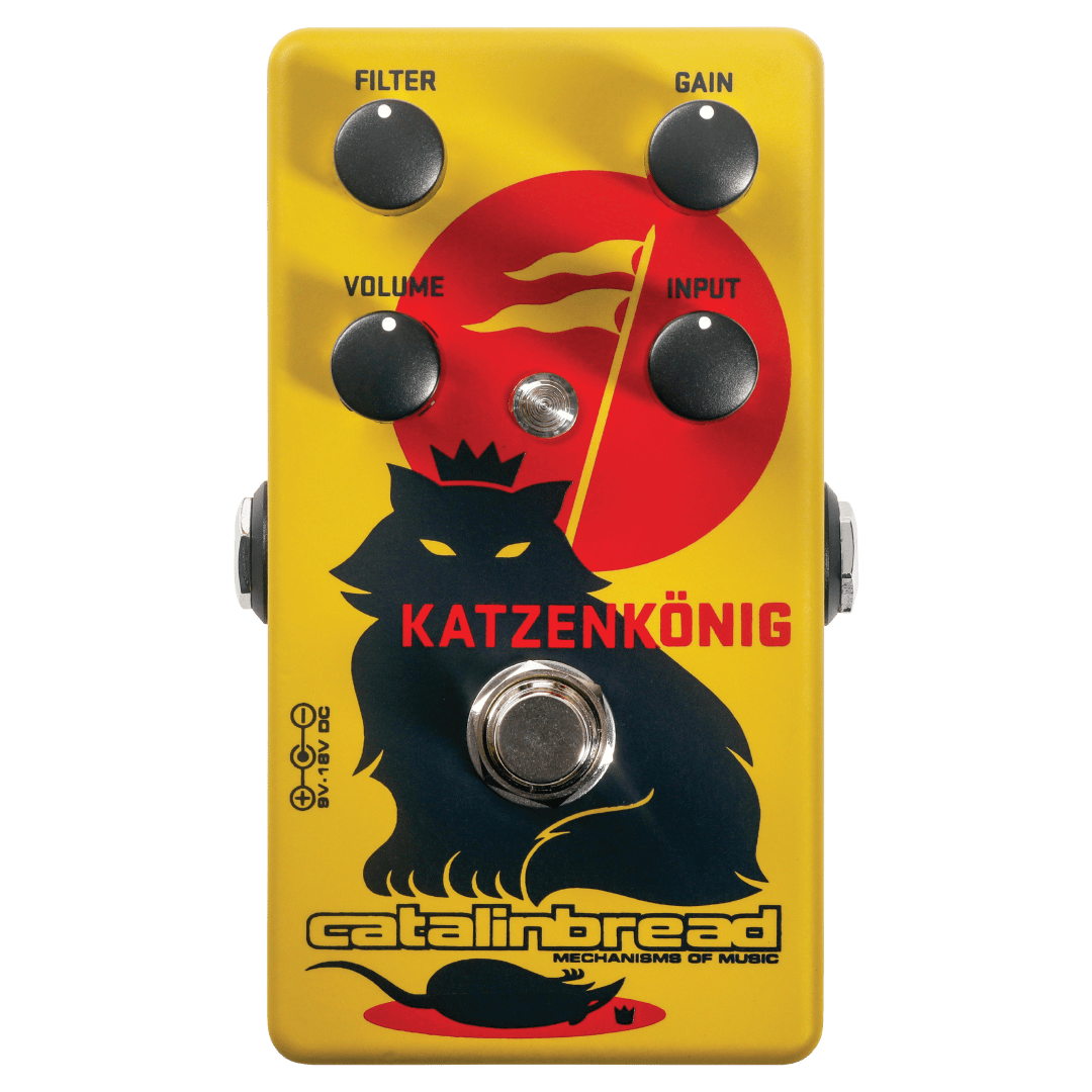 Pédale d'Effets Catalinbread V8 Fuzz Generator : Alimentation